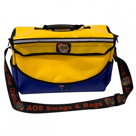 AOS Deluxe Series PVC Tool Bag Large Yellow/Blue