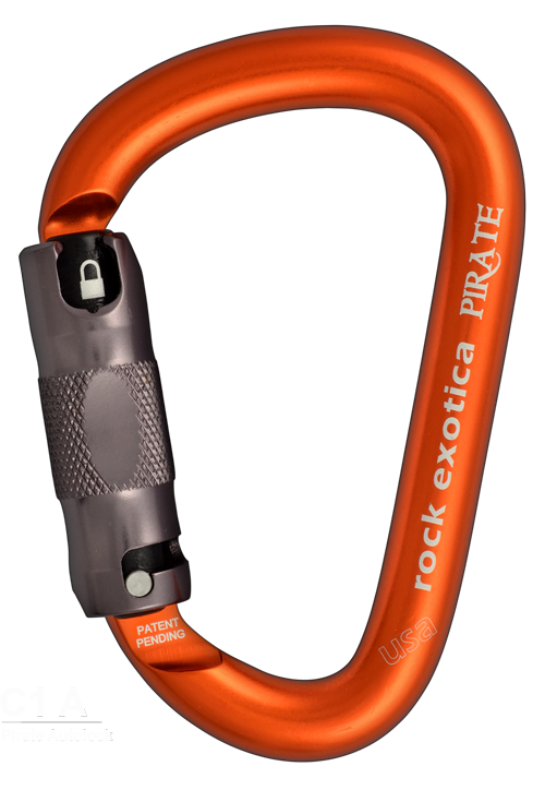 Rock Exotica Pirate Auto-Lock  Carabiner - 26Kn