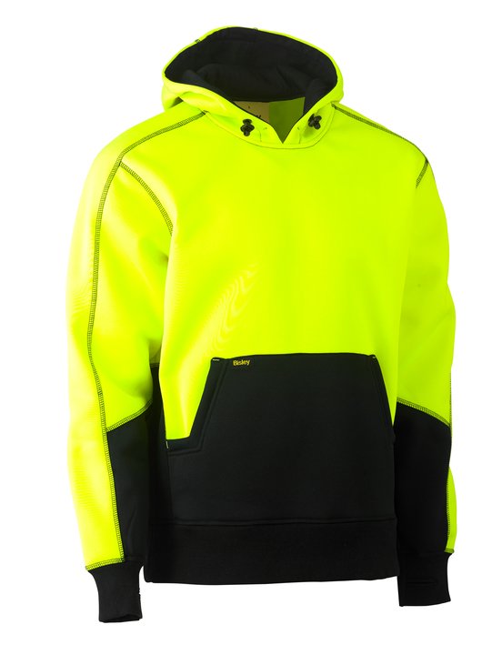 Bisley Hi Vis Fleece Hoodie Pullover