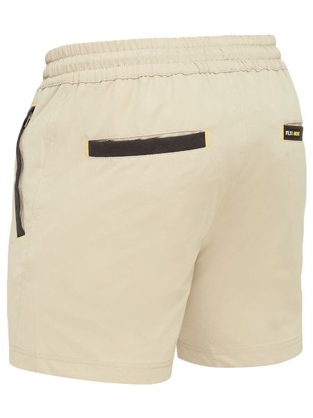 Bisley Flx & Move 4-Way Stretch Elastic Waist Short