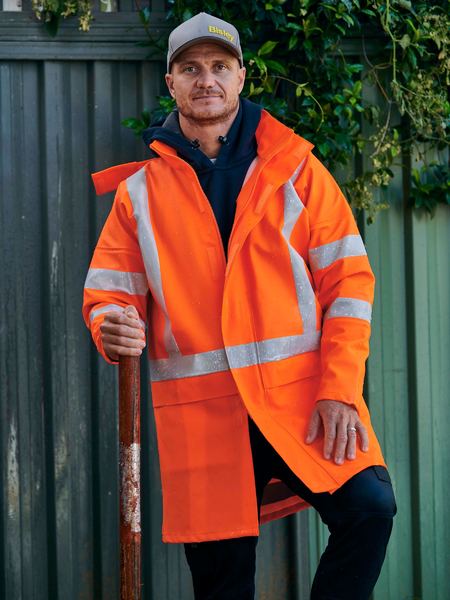 Bisley X Taped Hi Vis Storm Jacket