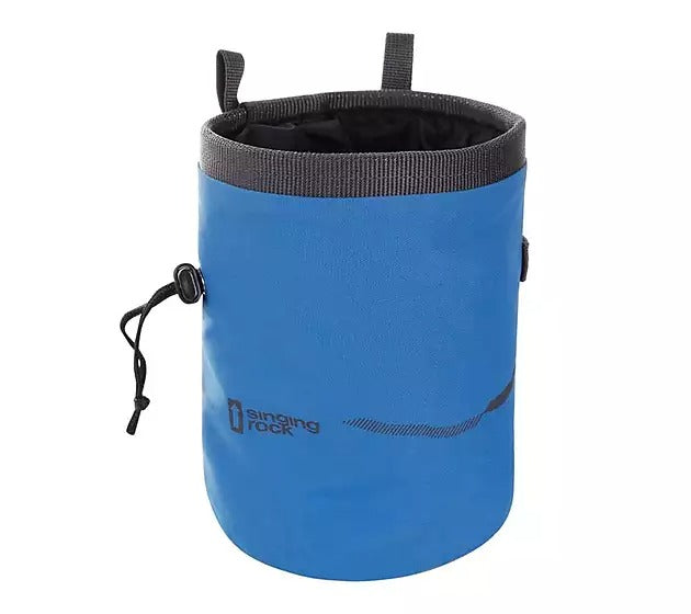 Chalk bag MOUNTAINS (blue, red, dark grey, yellow)