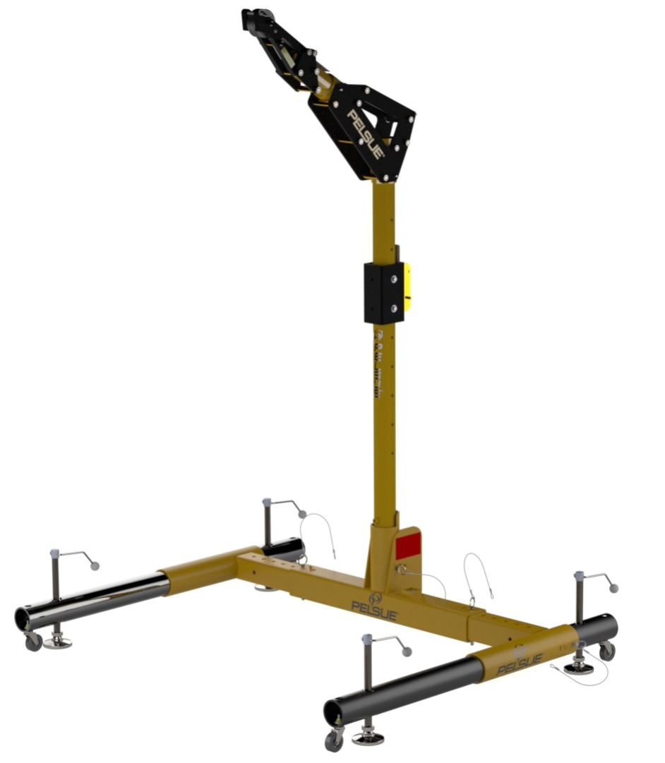 Davit System base - adjustable 36" to 56" inside width, 24" max offset