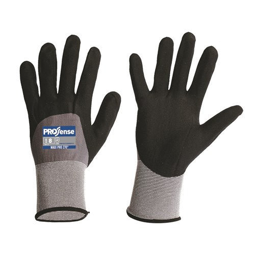 ProChoice S/6 Polyurethane/Latex Glove MaxiPro Pu/Nitrile 3/4 dip on Nylon/Lycra Liner (NPNHB)