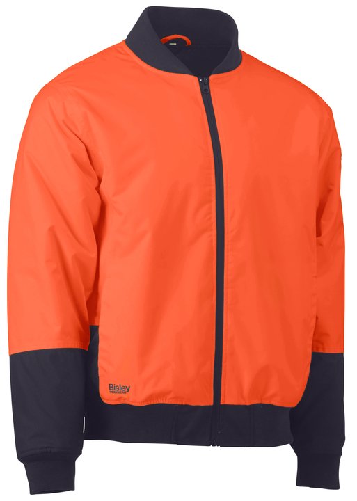 Bisley Two Tone Hi Vis Bomber Jacket