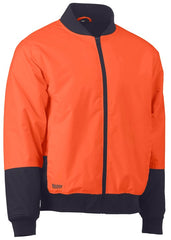 Bisley Two Tone Hi Vis Bomber Jacket