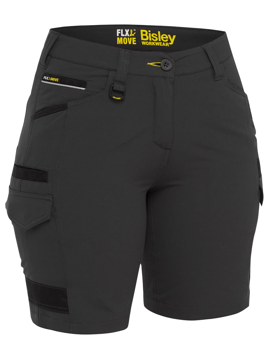 Bisley Women's Flx & Move 4-Way Stretch Zip Cargo Short