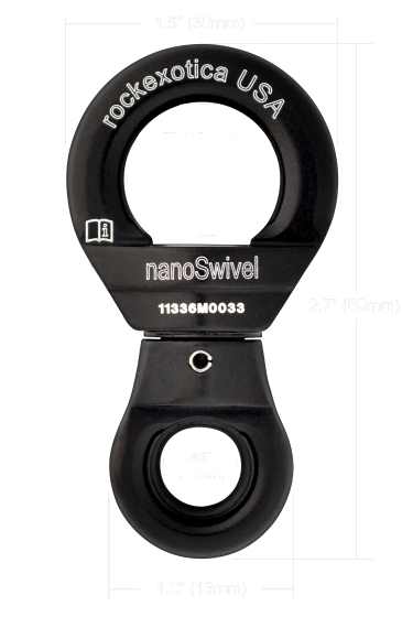 Rock Exotica NanoSwivel   with O-ring  23Kn