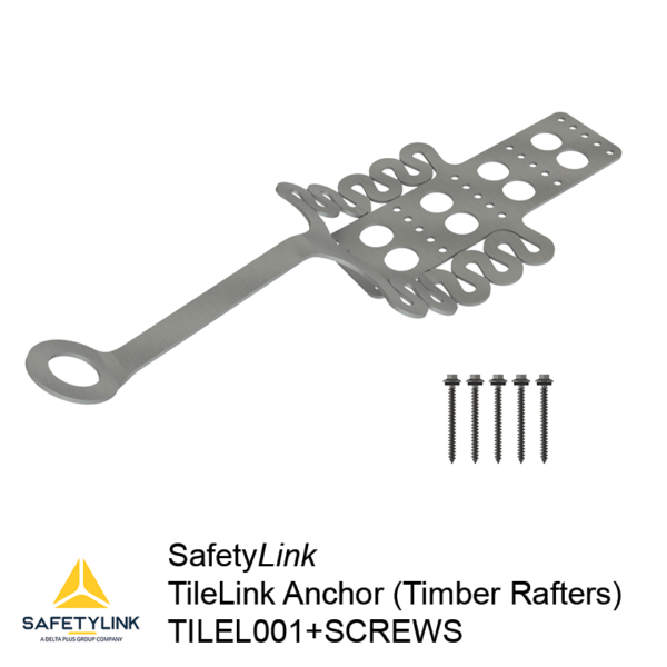 SafetyLink TileLink Rafter Mounted Roof Anchor for Tile Roof  (TILEL001)