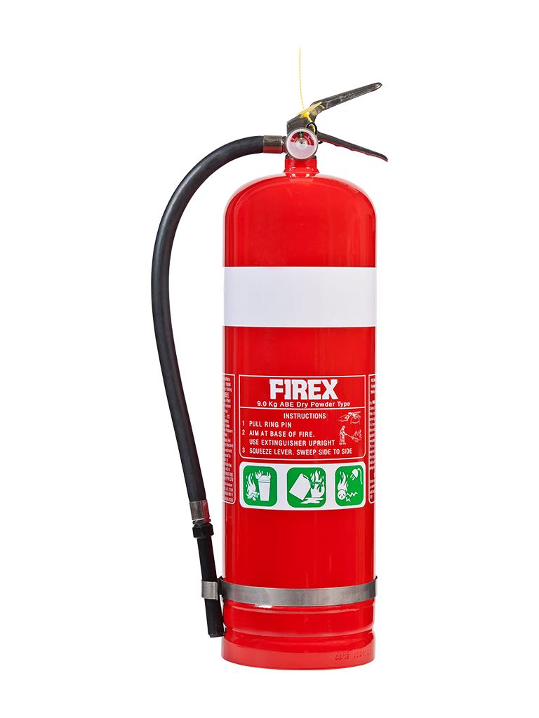 9.0kg ABE Dry Powder Extinguisher (wall bracket)