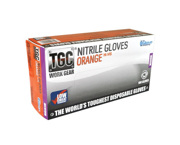 TGC Nitrile Disposable Gloves (Box of 100)