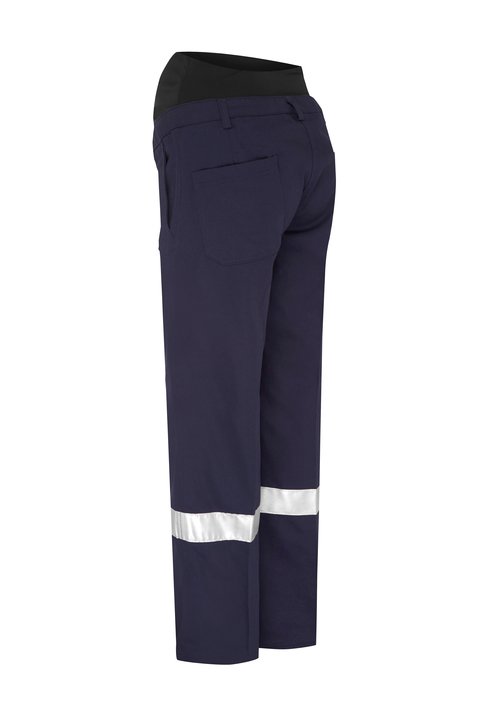 Bisley Women's Taped Maternity Drill Work Pants