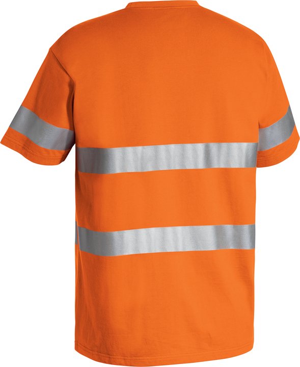 Bisley Taped Hi Vis Cotton T-Shirt