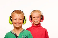 3M PELTOR Neon Green Headband Format Kid XH001678487 Earmuffs SNR 27dB (Case of 6 boxes)