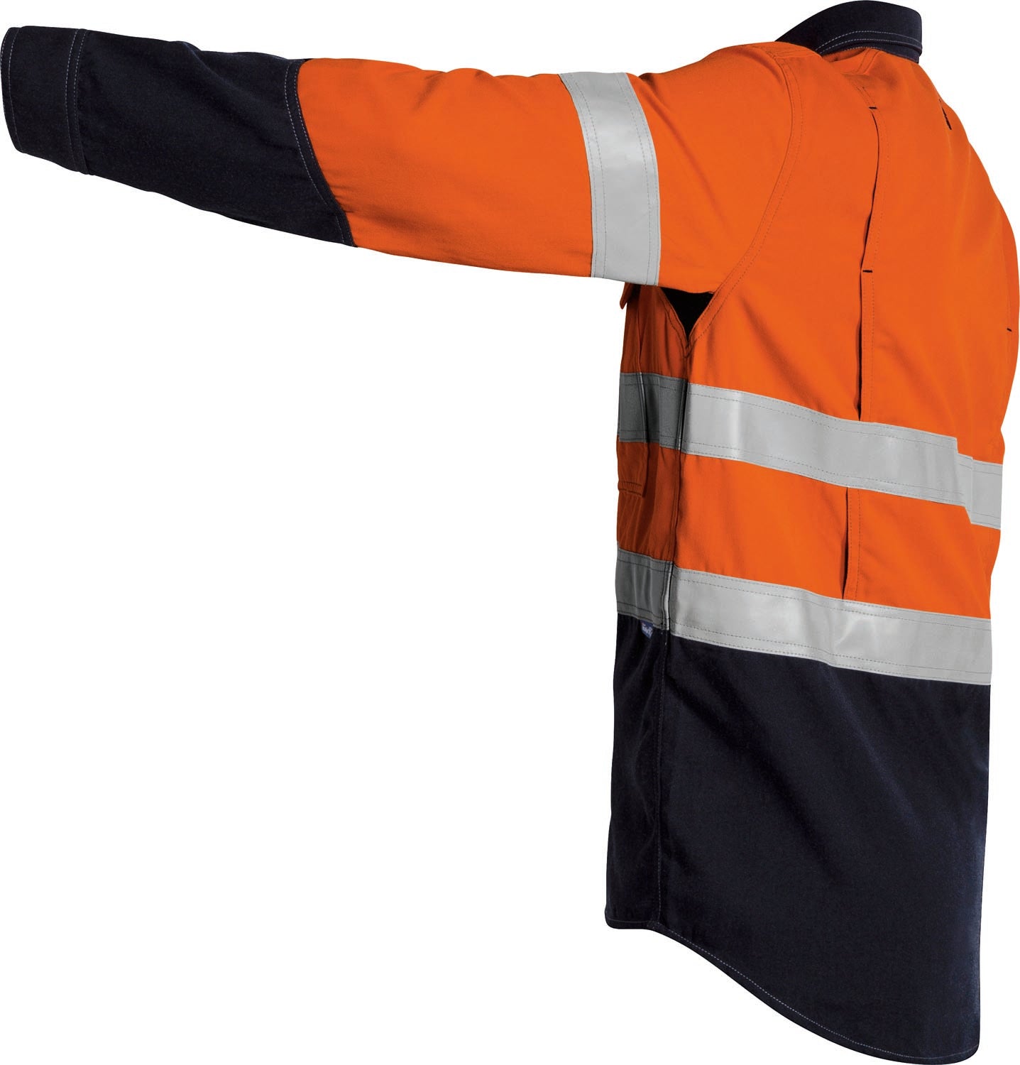 Bisley TenCate Tecasafe Plus 700 Taped Hi Vis FR Vented Shirt