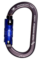 Rock Exotica rockO ORCA-Lock  Carabiner - 24Kn (C3 O)