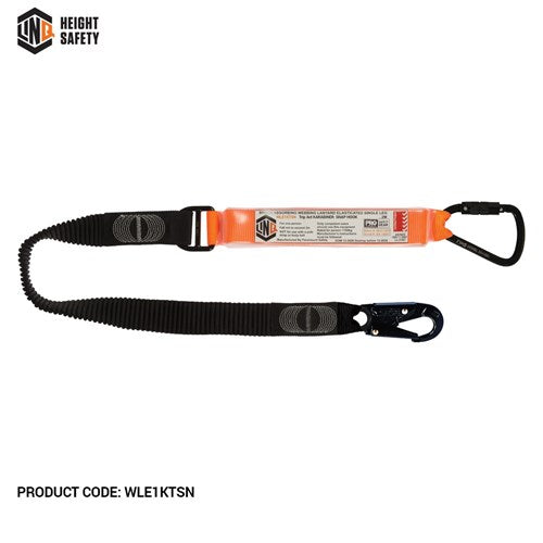 LINQ Elite Single Leg Elasticated Lanyard