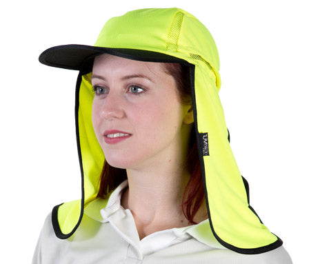 Uveto Hi Vis Yellow Kala Hat Micro Mesh (KLMYW)