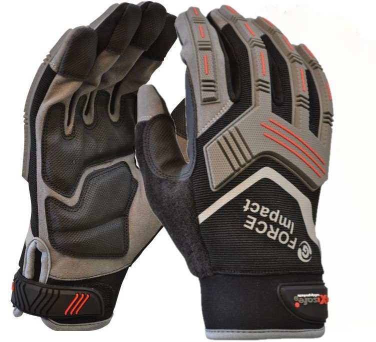 Maxisafe G-Force Impact Mechanics Heavy Duty Gel Glove (6 Pairs)