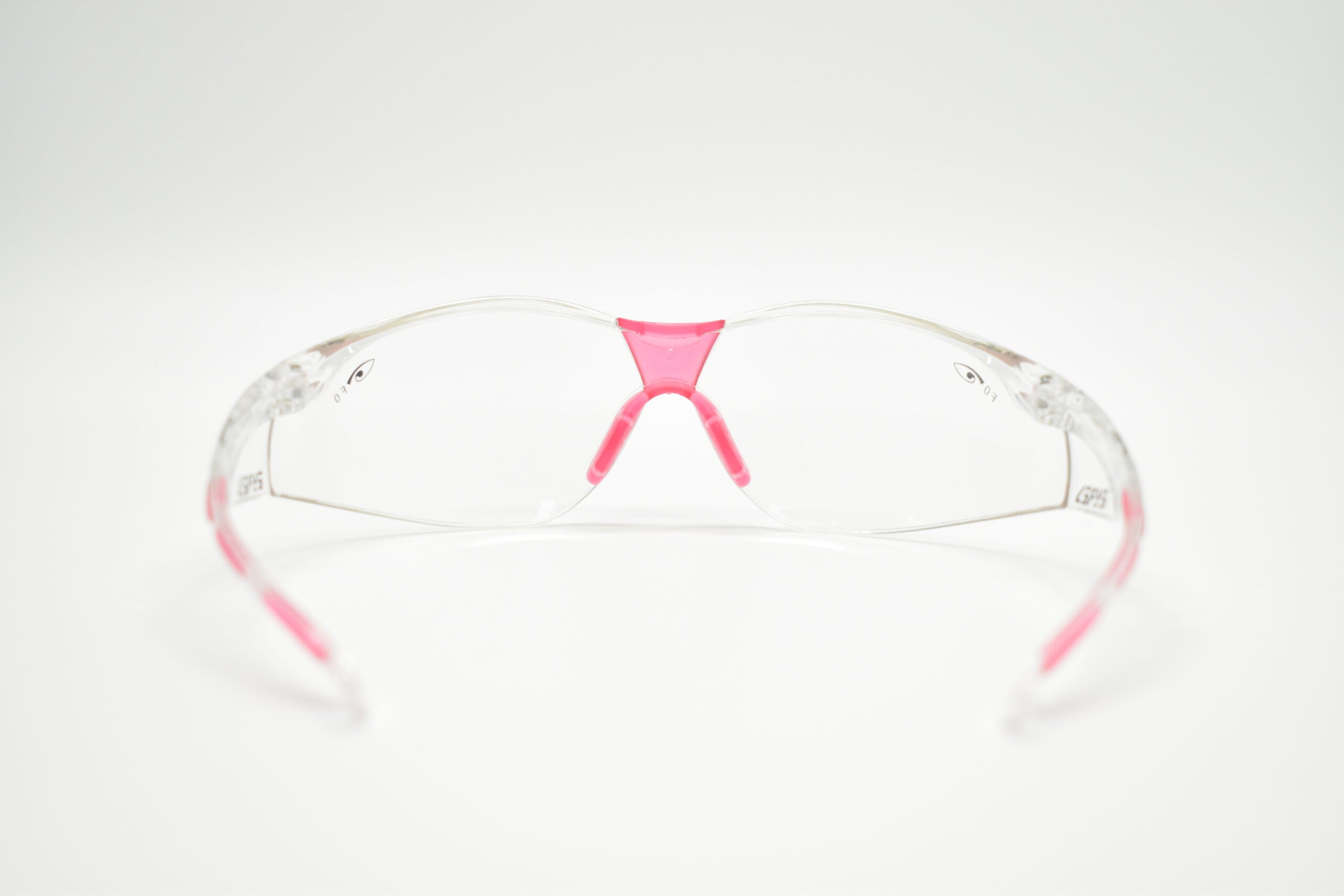 EYRES TERMINATOR Clear and Pink Frame Clear Lens