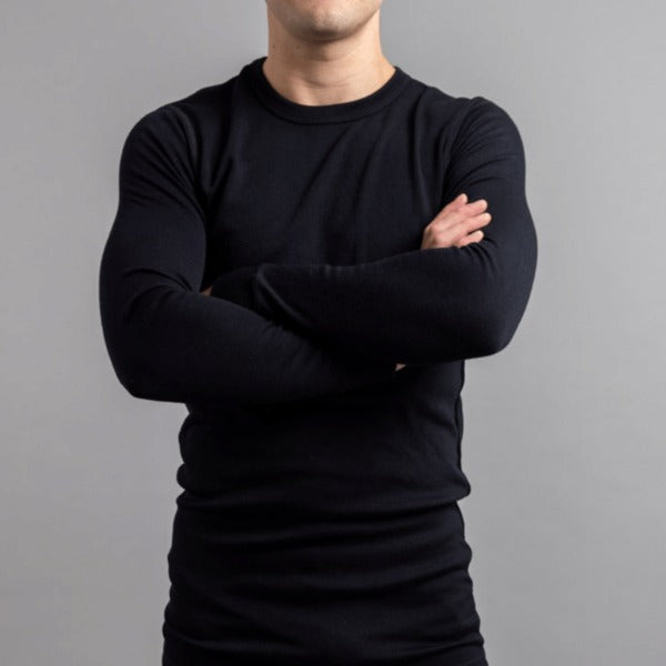 Badger Wool Blend Thermal Base Layer - Long Sleeve Top