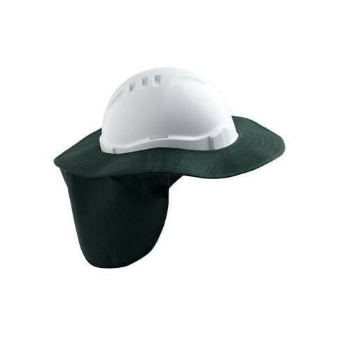 Hard Hat Brim with Neckflap Green (HHBGN)