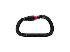 Petzl Tactical Black VULCAN Steel Screw-Lock Carabiner (M73SLN)