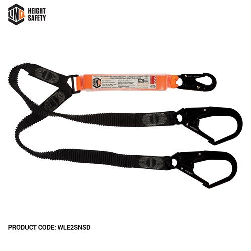 LINQ Elite Double Leg Elasticated Lanyard