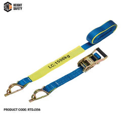 LINQ Ratchet Tie Down With Captive J-Hook