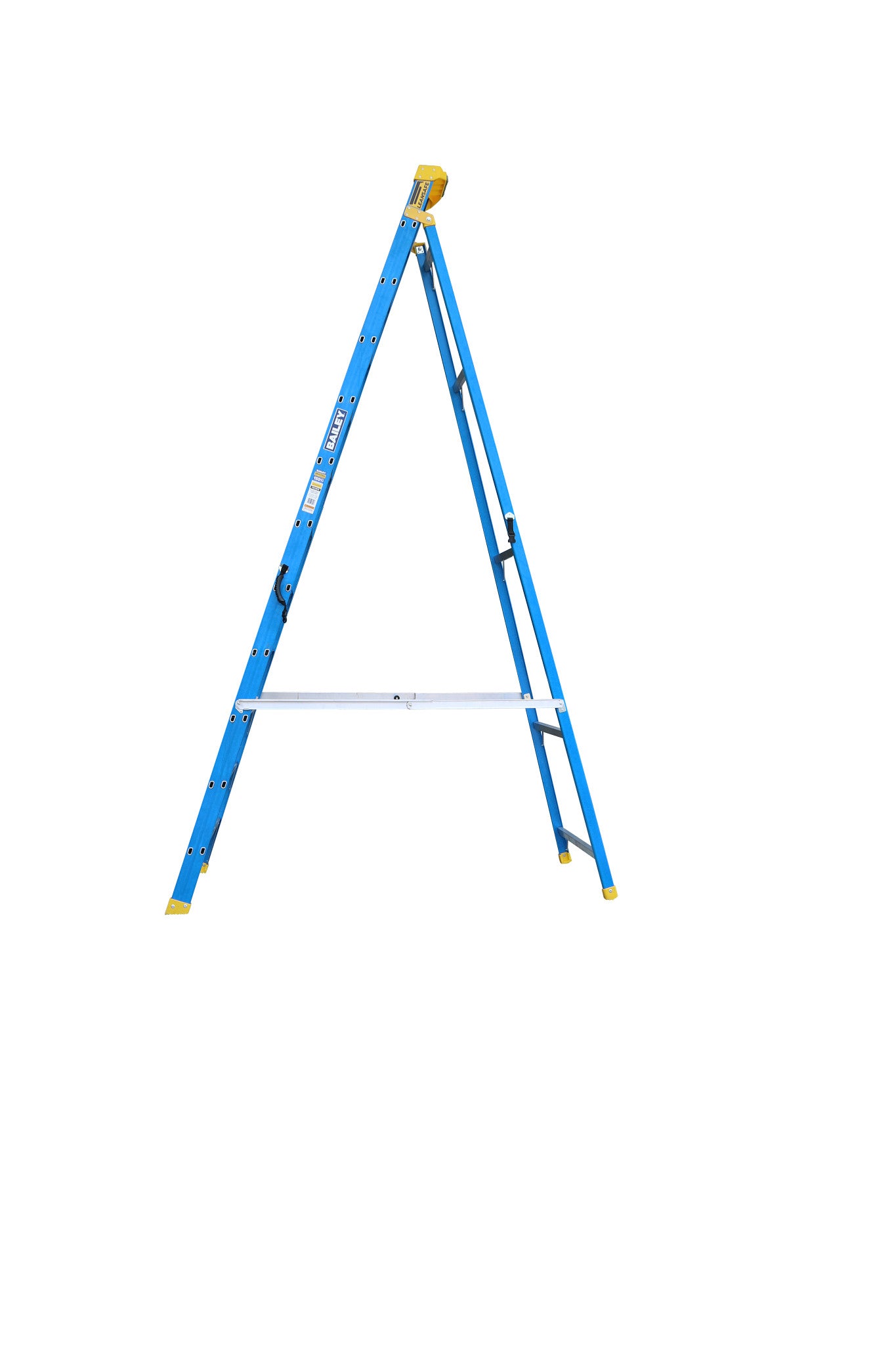 Bailey Ladders Pro Fibreglass Leansafe 12 150kg Industrial Punchlock - 3.6m
