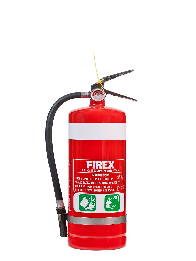 Firex 4.5kg BE Dry Powder Extinguisher (wall bracket)