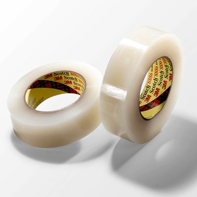 3M Scotch Stretchable Palletising Tape 8884 Transparent 36mm x 55m (70006152022)