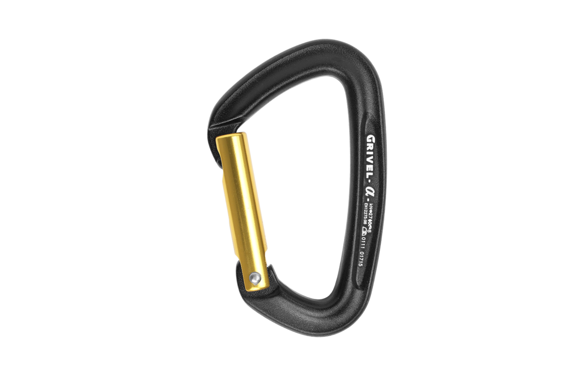 Grivel GR K1S Alpha Straight Carabiner (GRRSK1S)