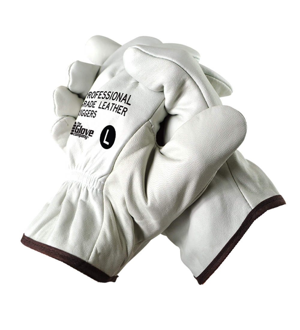 TGC Professional Grade Leather Riggers (Drivers) Gloves