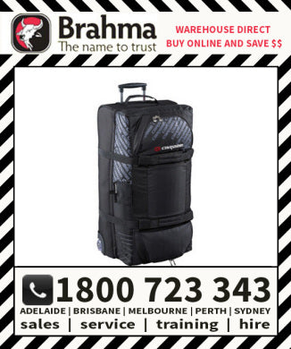 Brahma Caribee Centurion Plus 80 Trolley Duffel Bag All-Terrain Luggage Travel 120L Black