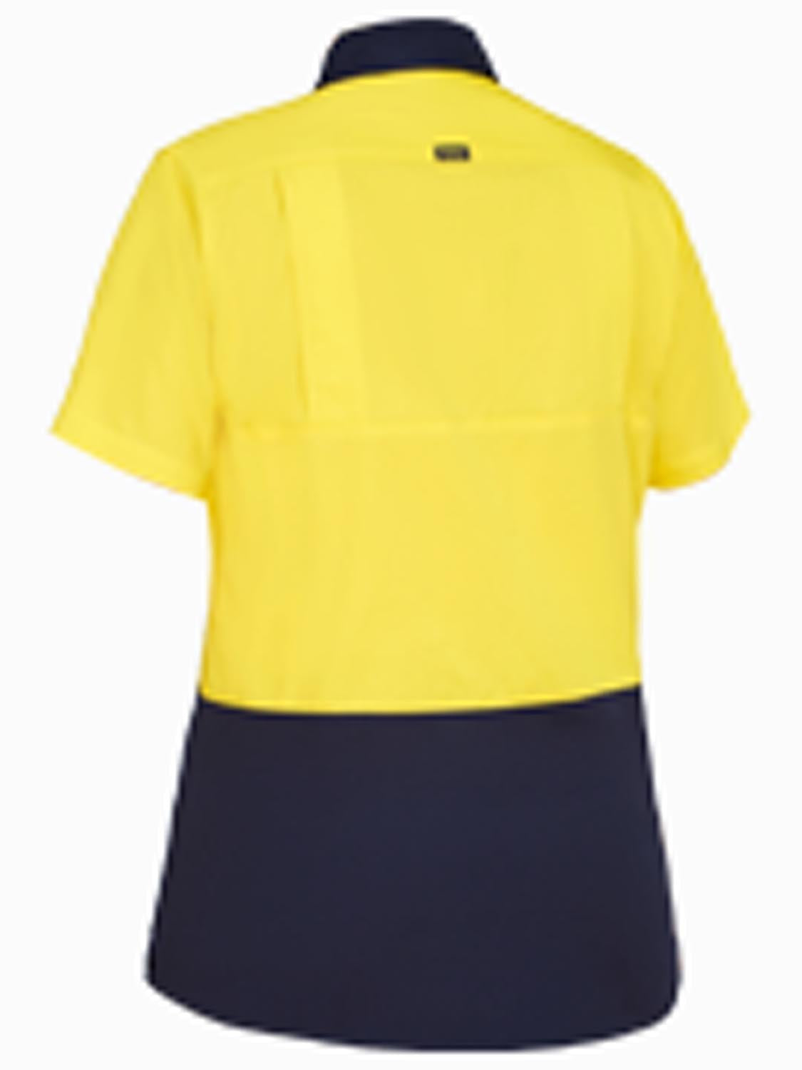 Bisley Women's Cool Lightweight Hi Vis Drill Shirt (BL1895)