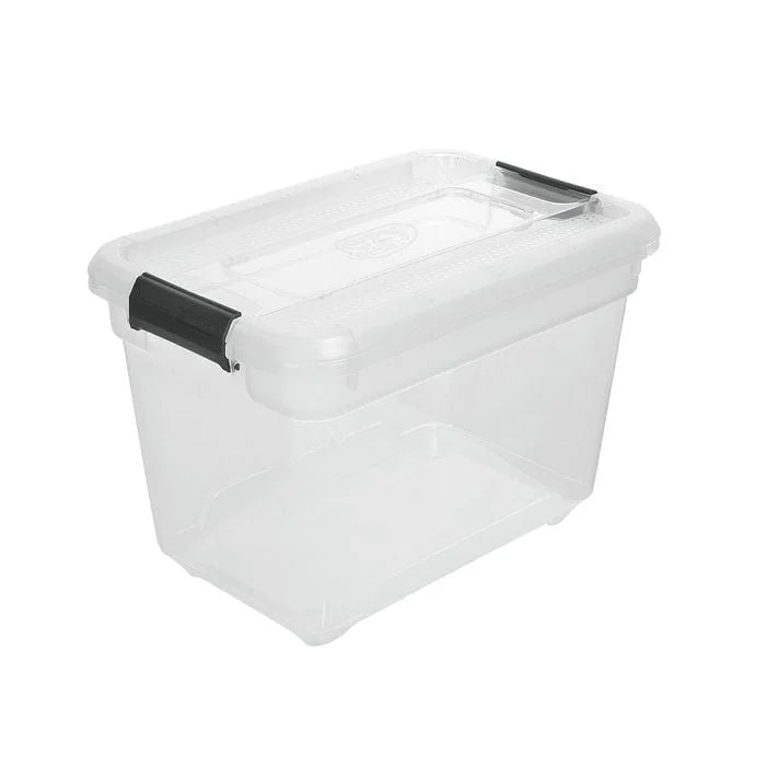6.4L Storage Container Clear 28.5 x 19 x 19.3cm