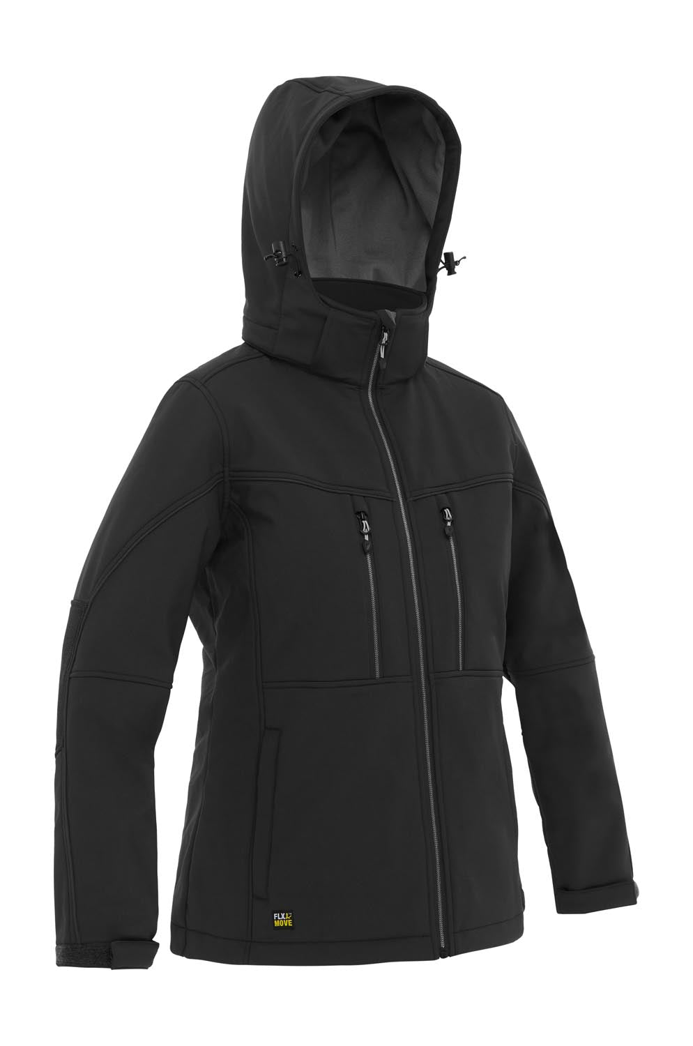 Bisley Women's Flx & Move Hooded Soft Shell Jacket