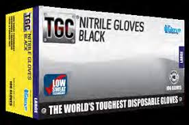 TGC Nitrile Disposable Gloves (Box of 100)