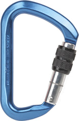 Axis 28KN Big D Screwgate Blue Carabiner