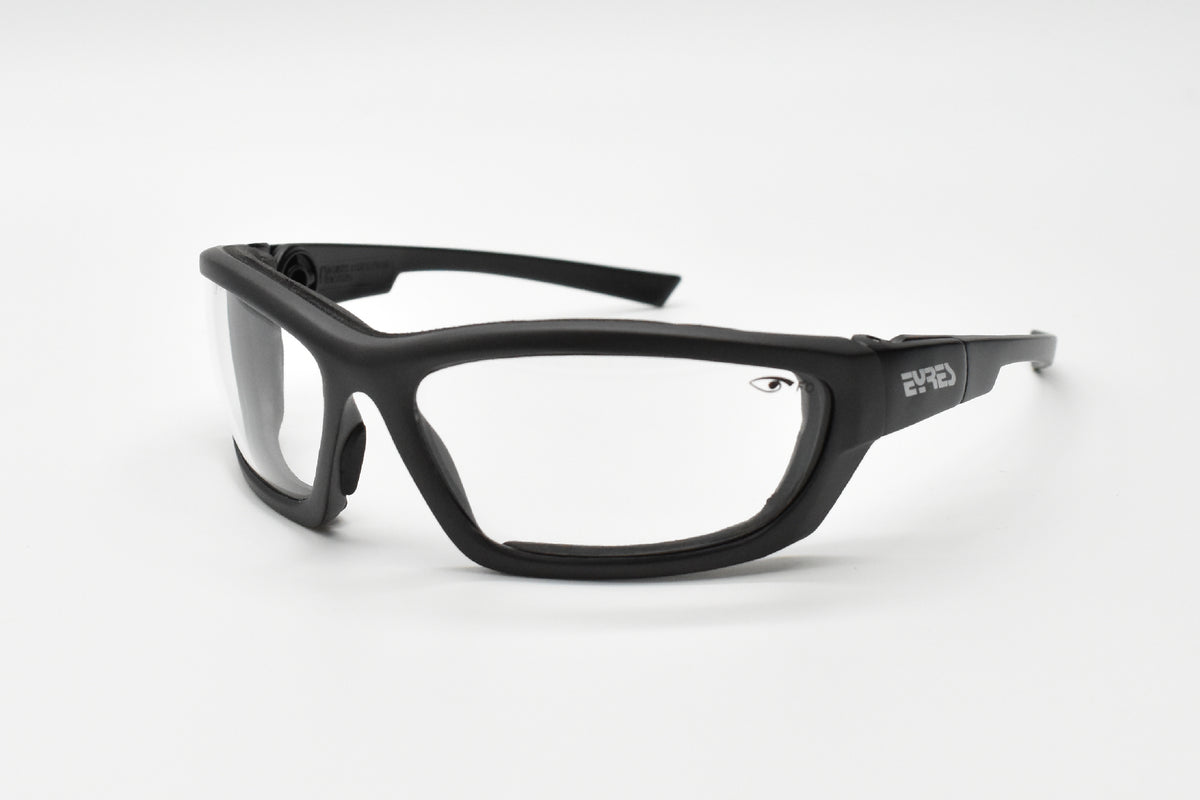 EYRES BYRON With Foam  Matt Grey Frame Clear Anti-Fog Lens