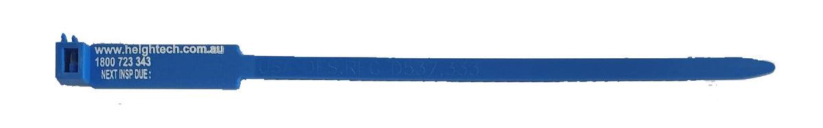 BLUE 175mm Rigtag Inspection ID Tags