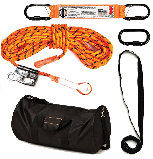 Tradesman Entry Level Roofer's Kit with 25m Ropeline