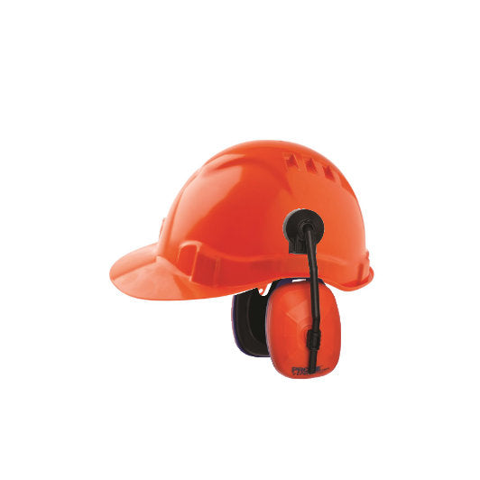 ProChoice V6 Hard Hat Vented Orange (HHV6-O) with Viper Earmuffs (HHEM)