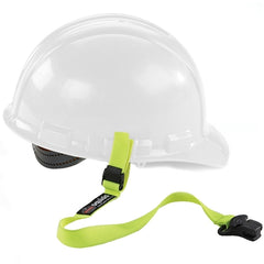 ERGODYNE SQUIDS 3155 ELASTIC HARD HAT LANYARD WITH CLAMP - LIME (19155)