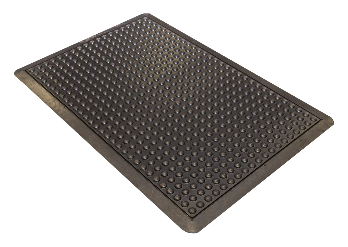 3M Safety-Walk Economy Safety Dome Mat Black 900mm x 1200mm x 14mm