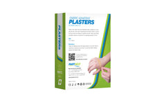 FastAid Adhesive Plasters, Fabric, 72 X 19Mm, 100Pk