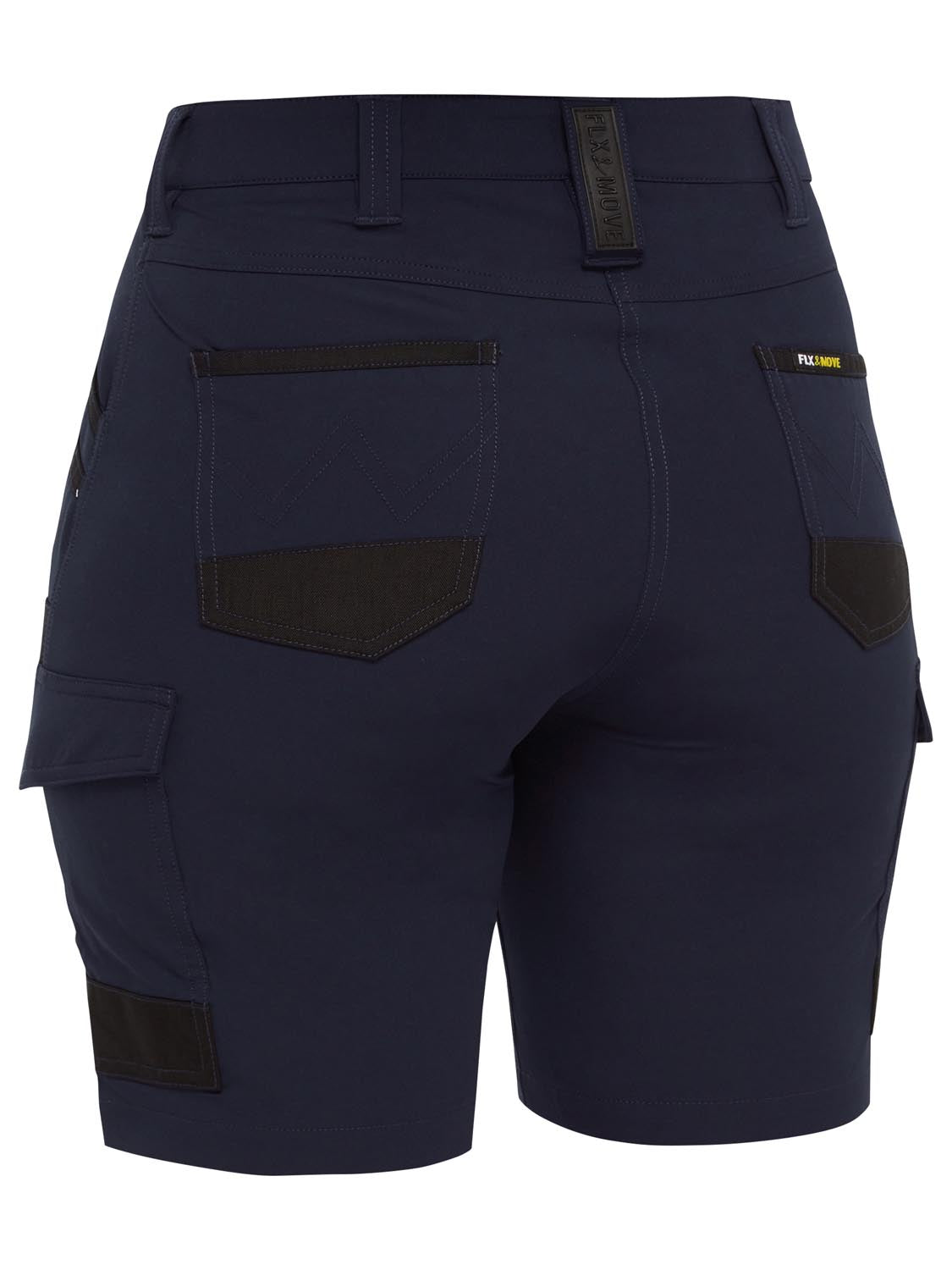 Bisley Women's Flx & Move 4-Way Stretch Zip Cargo Short
