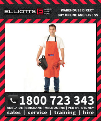 Elliotts Big Red Leather APRON (BRAA2LS)