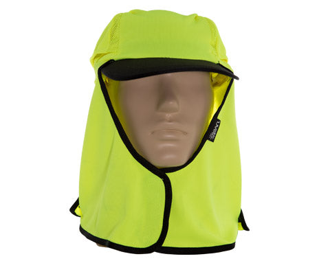 Uveto Hi Vis Yellow Kalahari Hat Micro Mesh (KHMYW)